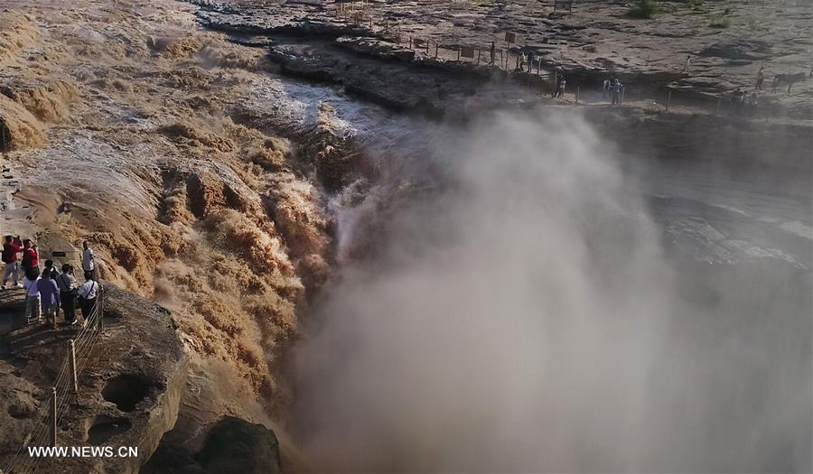 CHINA-SHAANXI-HUKOU WATERFALL (CN)