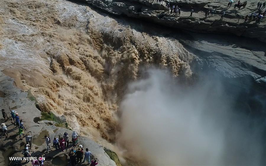 CHINA-SHAANXI-HUKOU WATERFALL (CN)