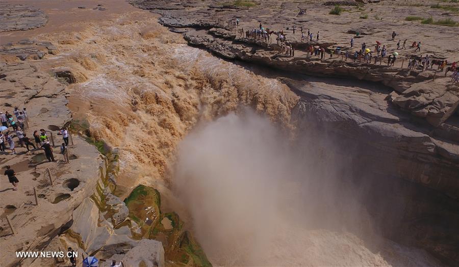 CHINA-SHAANXI-HUKOU WATERFALL (CN)