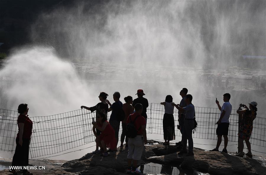 CHINA-SHAANXI-HUKOU WATERFALL (CN)