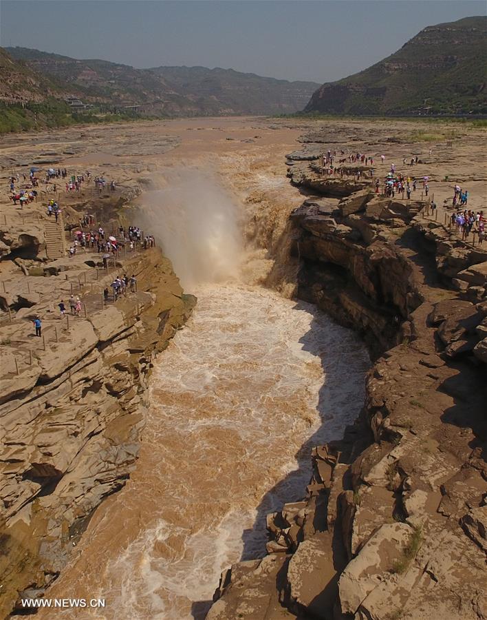 CHINA-SHAANXI-HUKOU WATERFALL (CN)