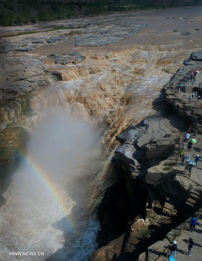 CHINA-SHAANXI-HUKOU WATERFALL (CN)