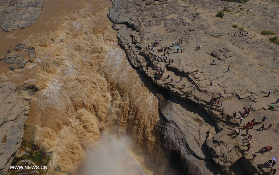 CHINA-SHAANXI-HUKOU WATERFALL (CN)
