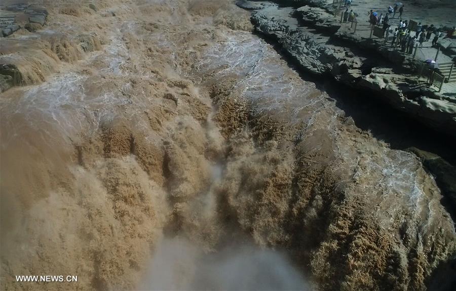 CHINA-SHAANXI-HUKOU WATERFALL (CN)