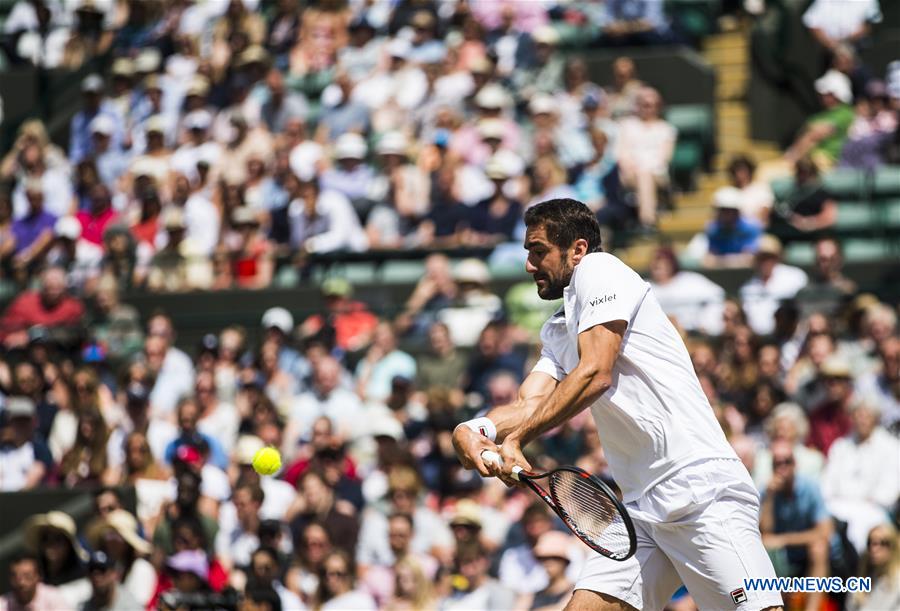 (SP)BRITAIN-LONDON-TENNIS-WIMBLEDON-DAY 9