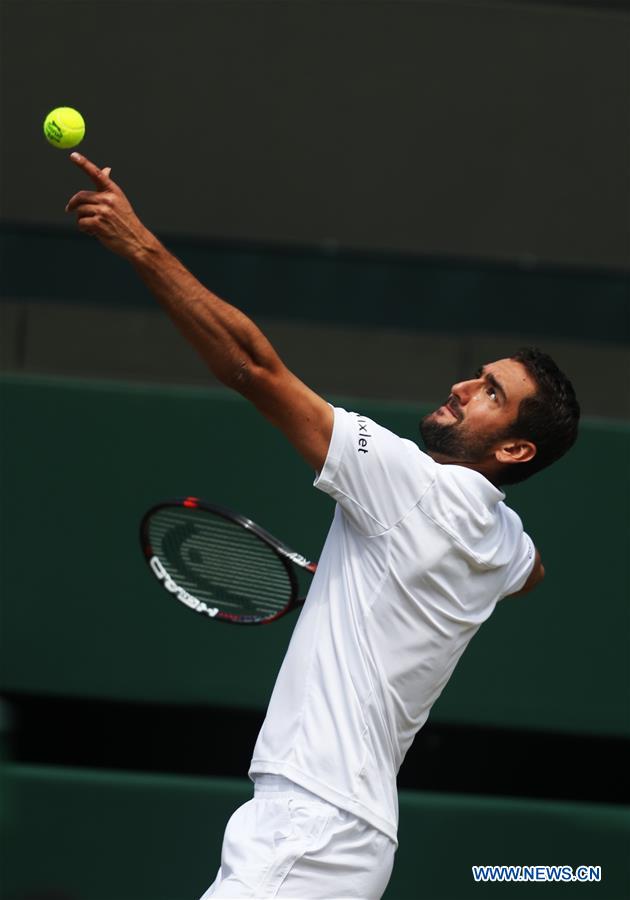 (SP)BRITAIN-LONDON-TENNIS-WIMBLEDON-DAY 9
