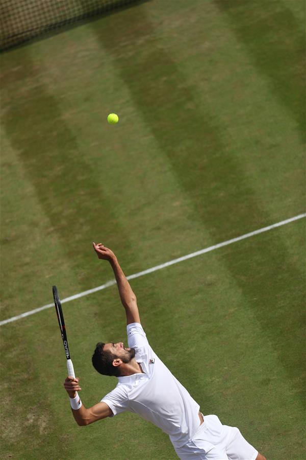 (SP)BRITAIN-LONDON-TENNIS-WIMBLEDON-DAY 9