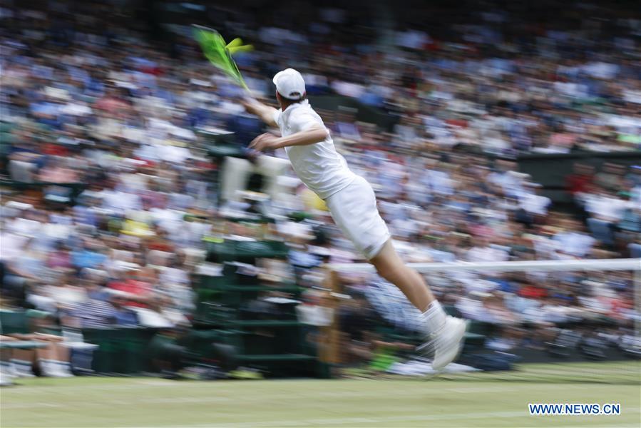 (SP)BRITAIN-LONDON-TENNIS-WIMBLEDON-DAY 9