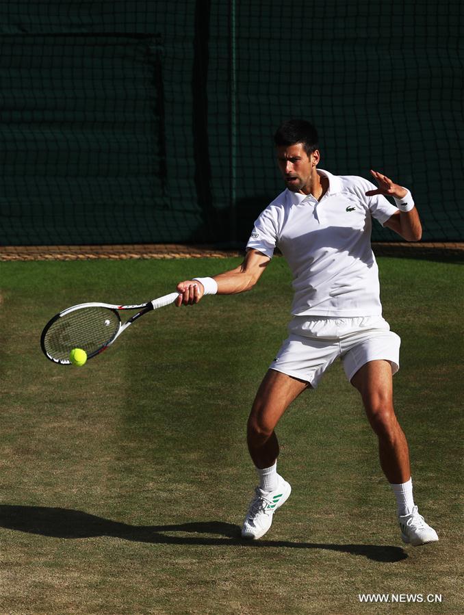 (SP)BRITAIN-LONDON-TENNIS-WIMBLEDON-DAY 9