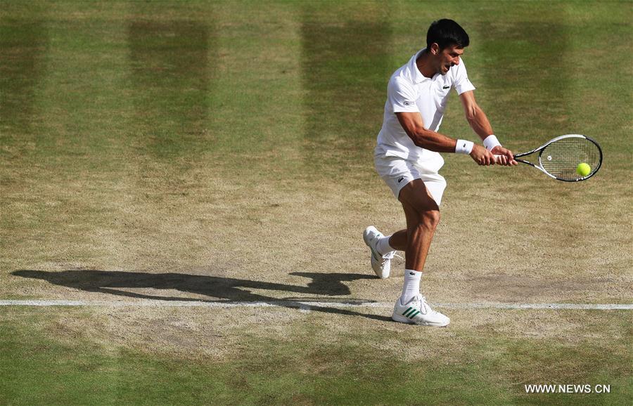 (SP)BRITAIN-LONDON-TENNIS-WIMBLEDON-DAY 9