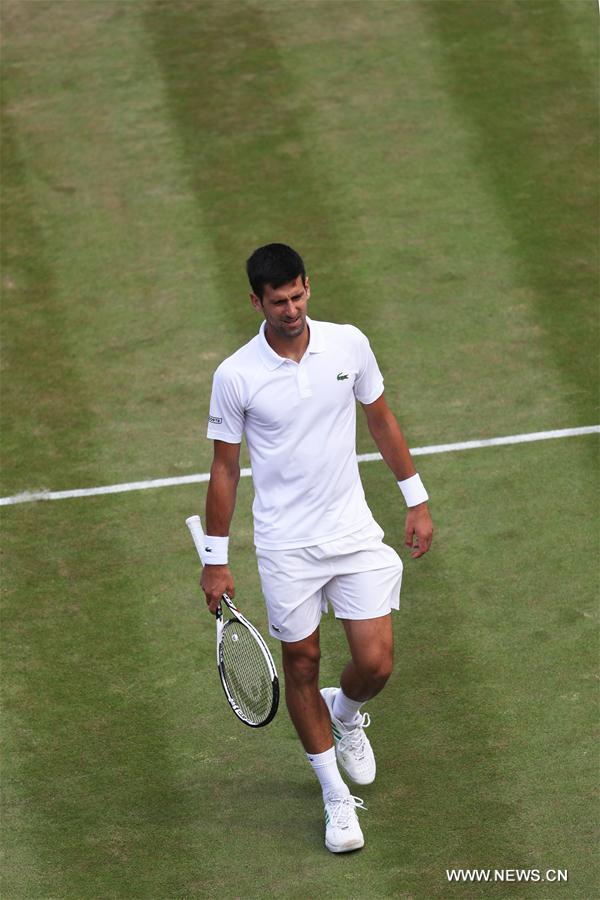 (SP)BRITAIN-LONDON-TENNIS-WIMBLEDON-DAY 9