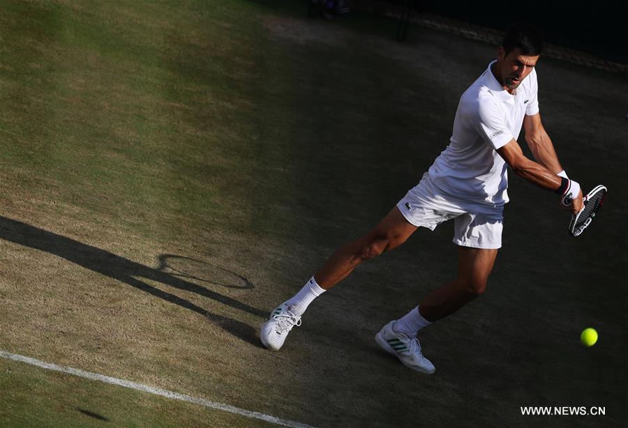 (SP)BRITAIN-LONDON-TENNIS-WIMBLEDON-DAY 9