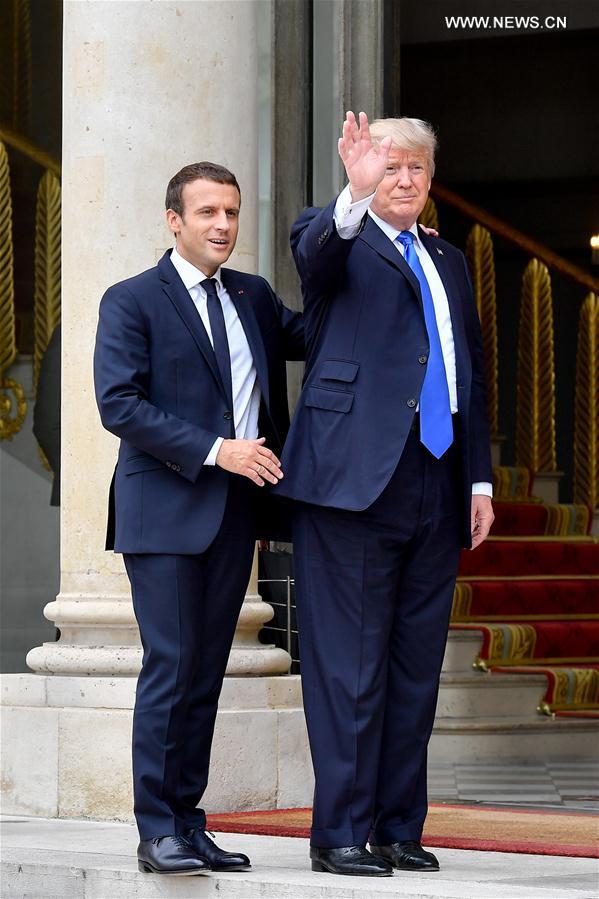 FRANCE-PARIS-U.S.-PRESIDENT-TRUMP-VISIT