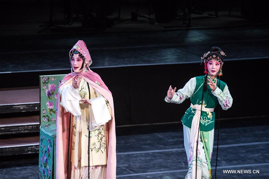 GREECE-ATHENS-CHINA-KUNQU OPERA-"PEONY PAVILION"