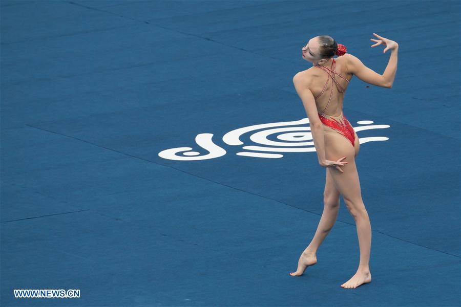 (SP)HUNGARY-BUDAPEST-FINA WORLD CHAMPIONSHIPS-SYNCHRO-WOMEN SOLO TECHNICAL FINAL