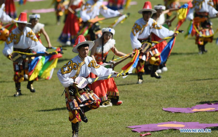 CHINA-GANSU-GANNAN-TOURISM ART FESTIVAL (CN)