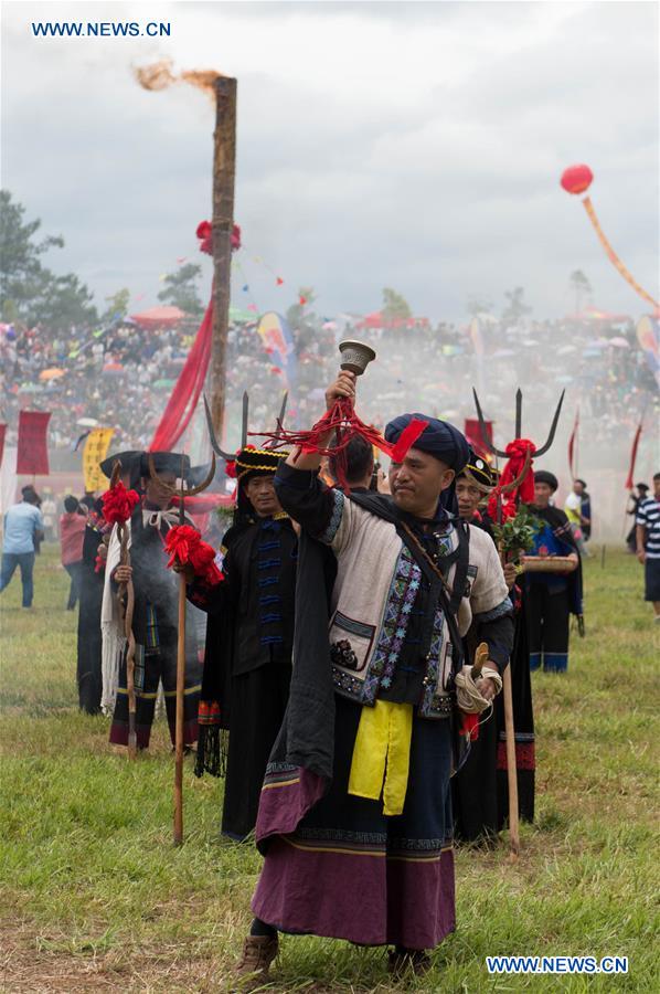 CHINA-YUNNAN-SHILIN-TORCH FESTIVAL (CN)