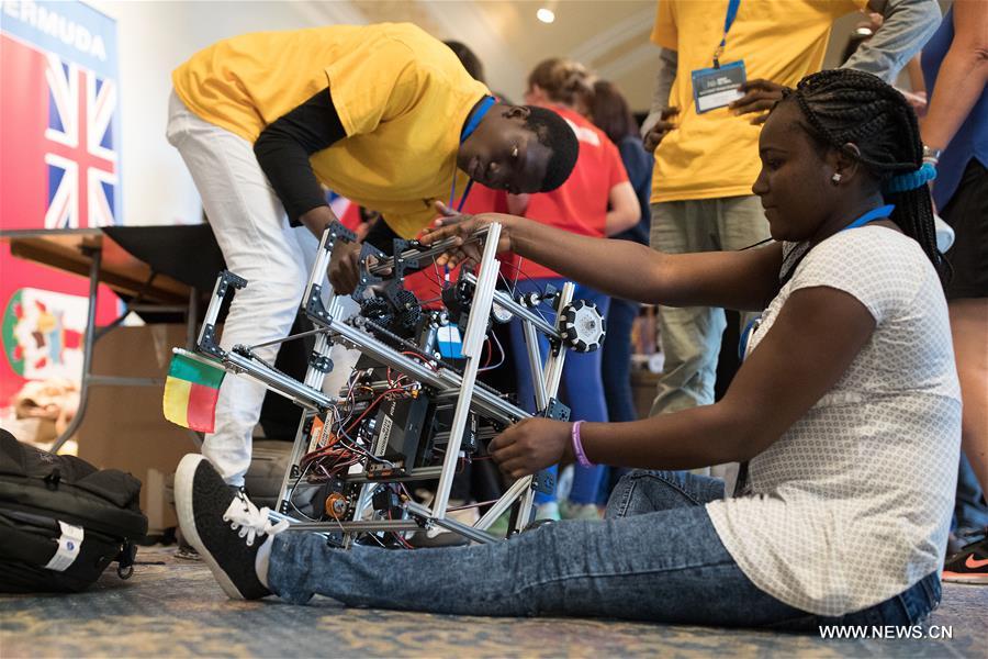 U.S.-WASHINGTON D.C.-ROBOT-COMPETITION