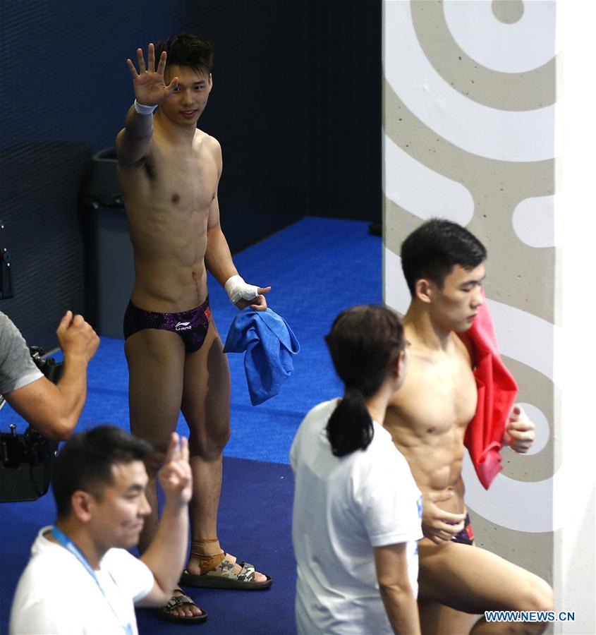 (SP)HUNGARY-BUDAPEST-FINA WORLD CHAMPIONSHIPS-DIVING-MEN 10M SYNCHRONISED FINAL