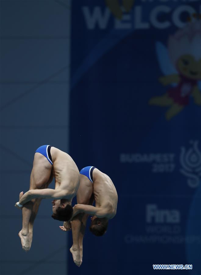 (SP)HUNGARY-BUDAPEST-FINA WORLD CHAMPIONSHIPS-DIVING-MEN 10M SYNCHRONISED FINAL