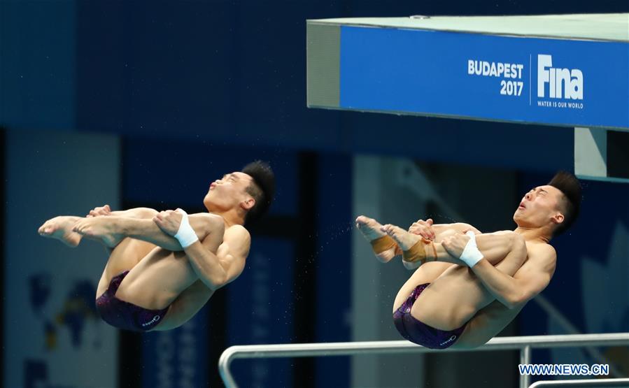 (SP)HUNGARY-BUDAPEST-FINA WORLD CHAMPIONSHIPS-DIVING-MEN 10M SYNCHRONISED FINAL