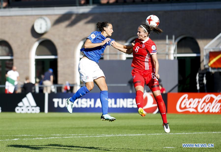 (SP)NETHERLANDS-UEFA-WOMEN'S EURO 2017-GROUP-RUSSIA VS ITALY