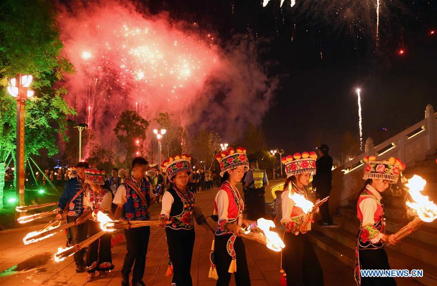 CHINA-YUNNAN-CHUXIONG-TORCH FESTIVAL (CN)