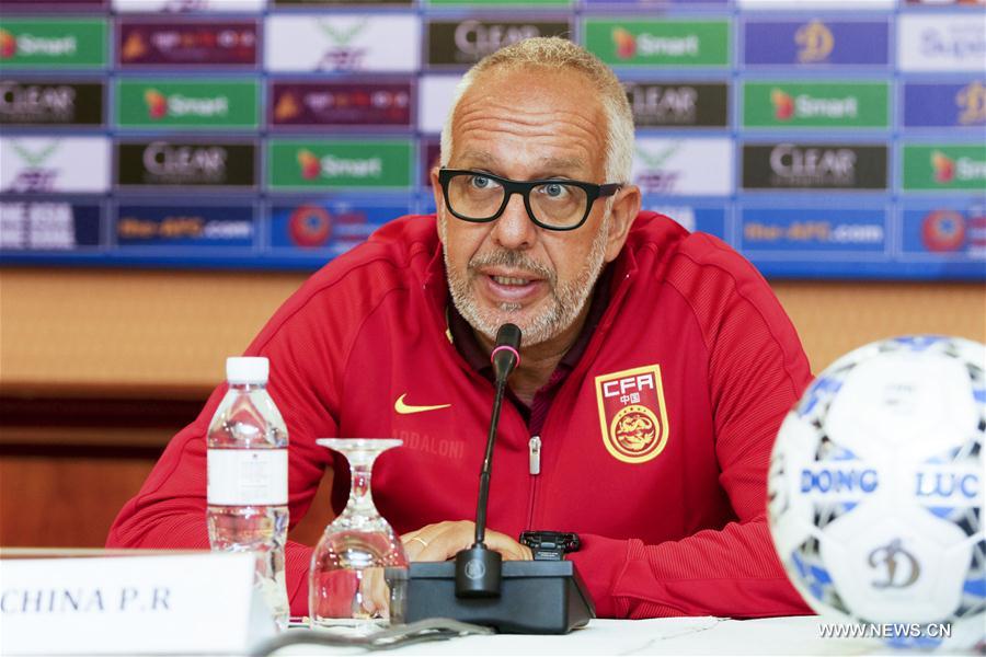 (SP)CAMBODIA-PHNOM PENH-AFC U23 CHAMPIONSHIP-PRESS CONFERENCE