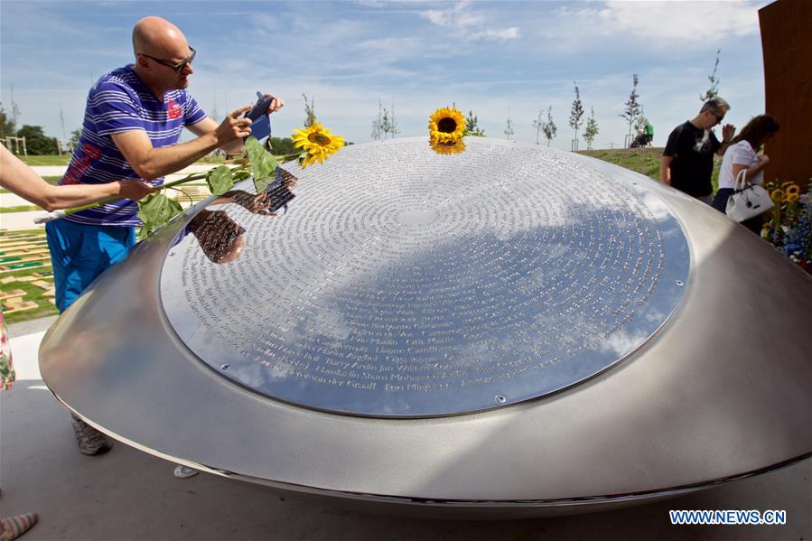 THE NETHERLANDS-AMSTERDAM-MH17-MONUMENT
