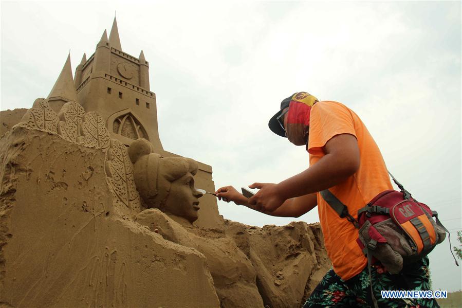 #CHINA-SHANDONG-SAND SCULPTURE (CN)