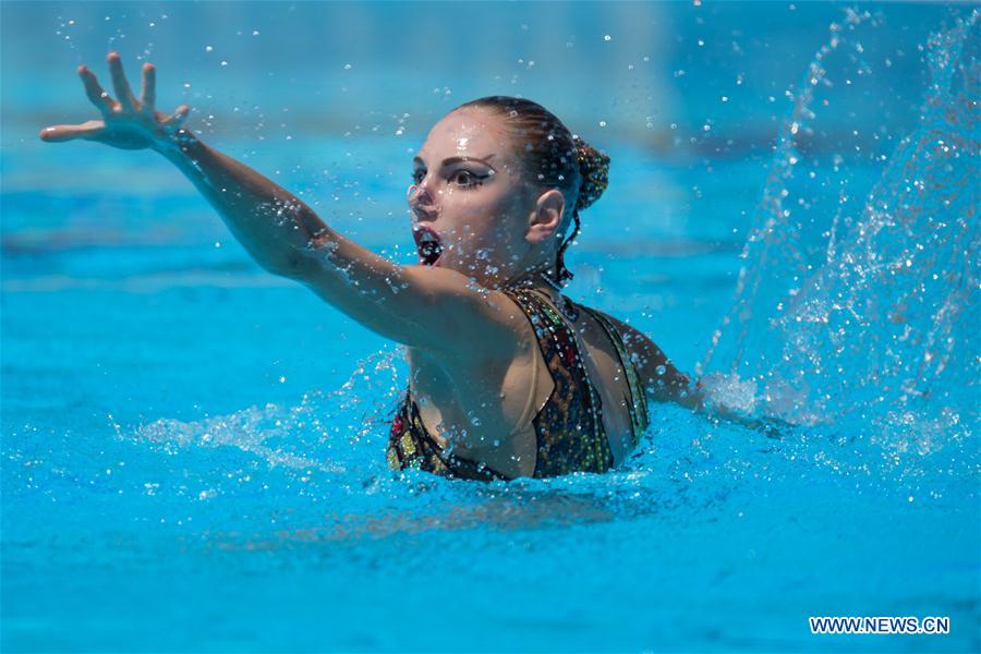 (SP)HUNGARY-BUDAPEST-FINA WORLD CHAMPIONSHIPS-SYNCHRO-WOMEN SOLO FREE FINAL