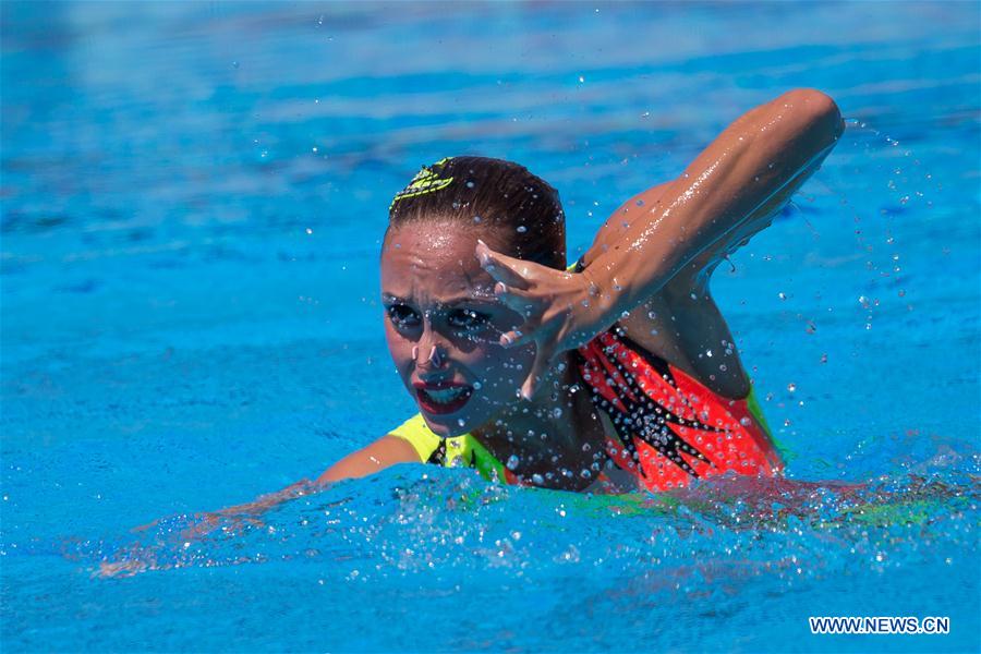 (SP)HUNGARY-BUDAPEST-FINA WORLD CHAMPIONSHIPS-SYNCHRO-WOMEN SOLO FREE FINAL