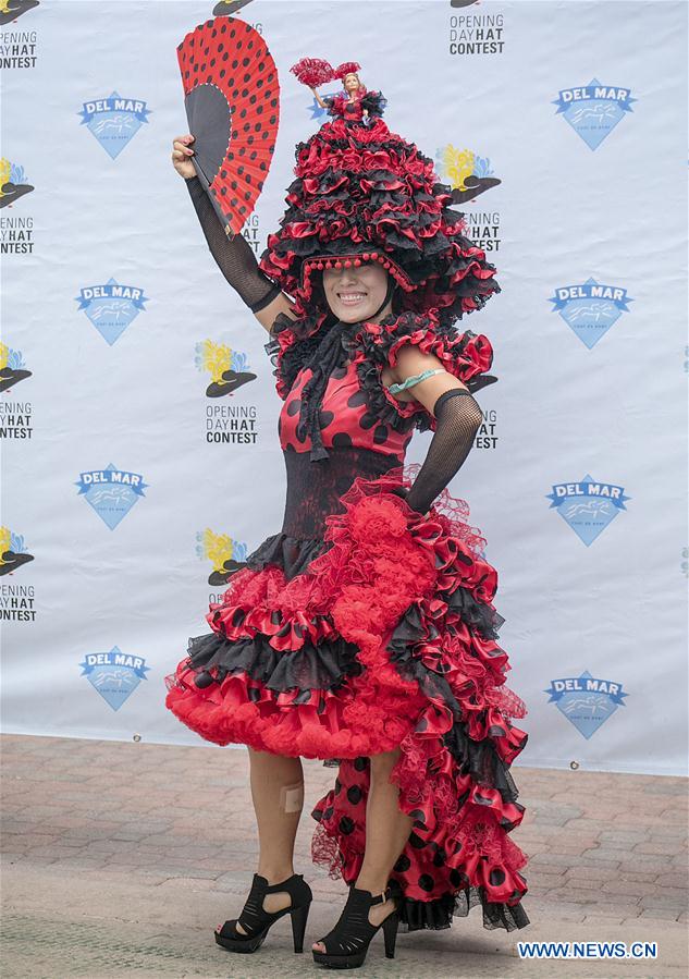 U.S.-CALIFORNIA-DEL MAR-HATS CONTEST