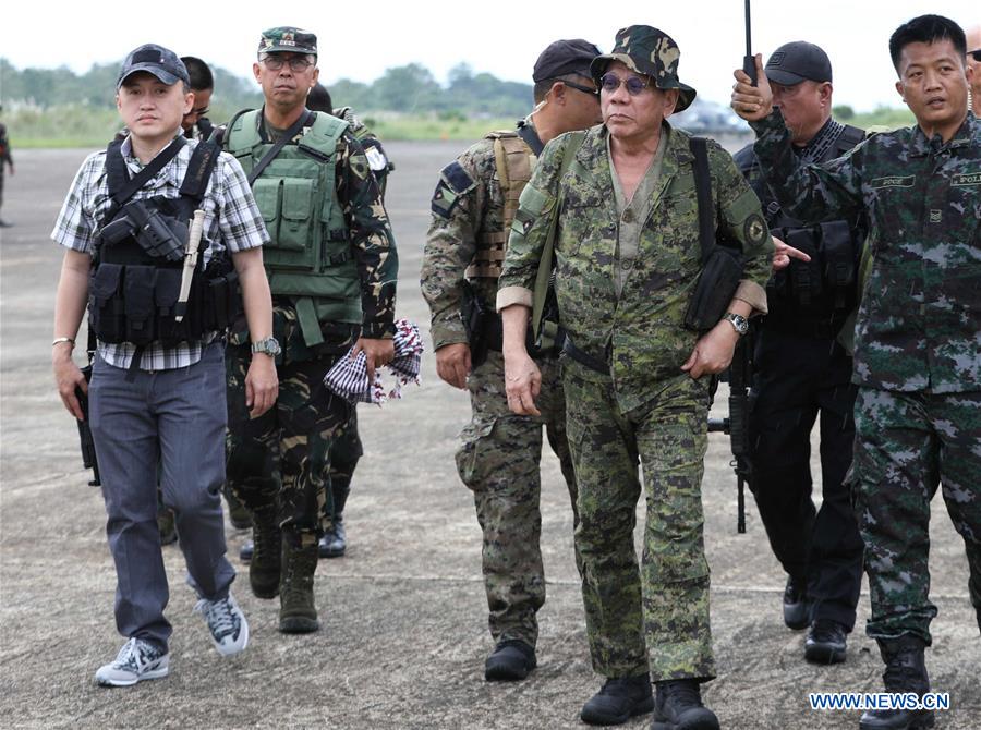 PHILIPPINES-MARAWI-DUTERTE