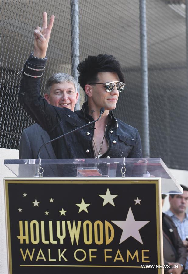 U.S.-LOS ANGELES-CRISS ANGEL-HOLLYWOOD OF FAME 