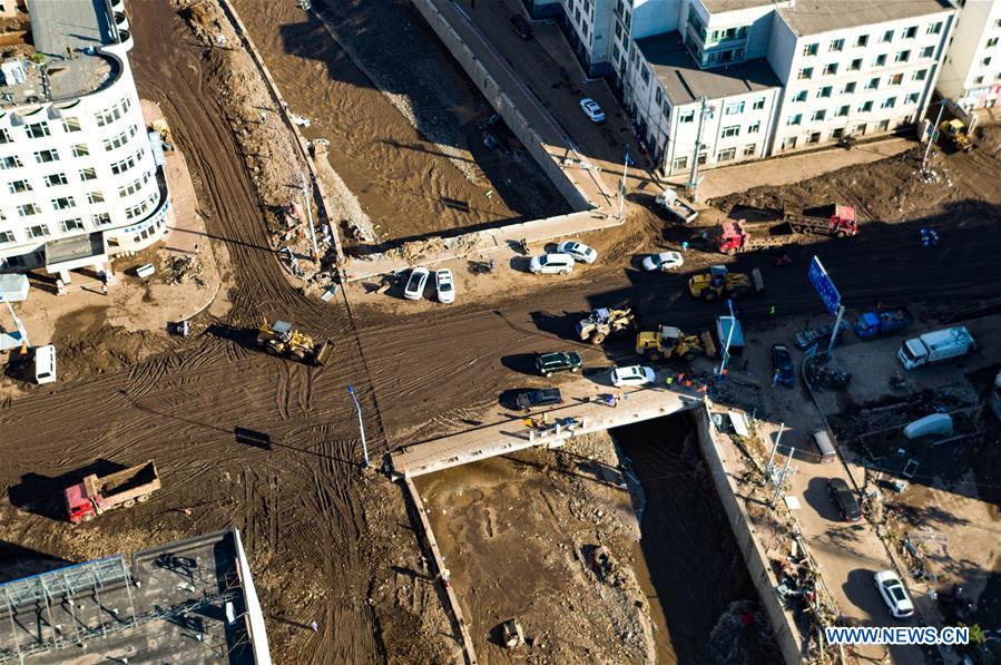 CHINA-JILIN-YONGJI-FLOOD-REBUILD (CN)