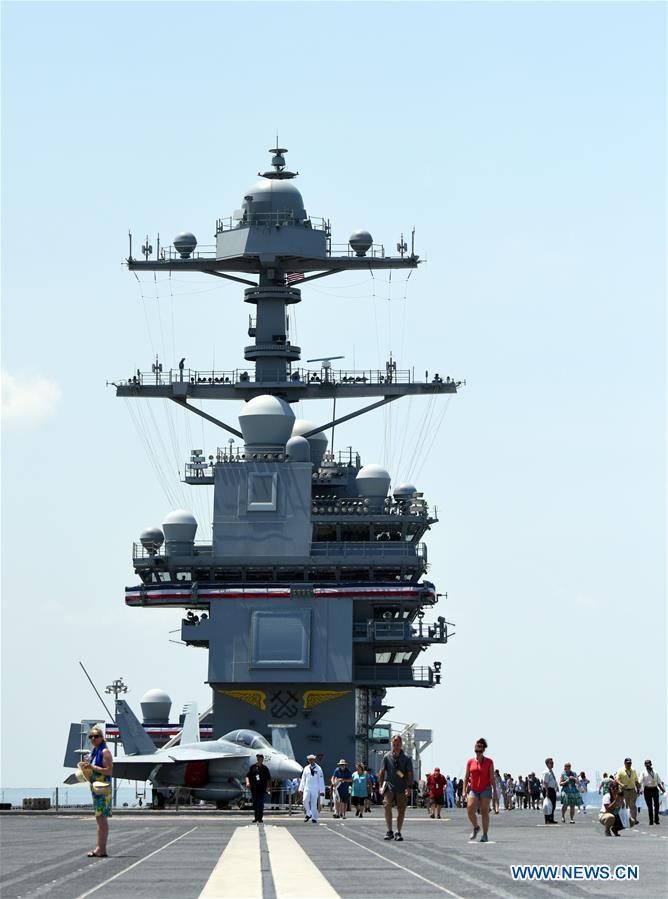 U.S.-NORFOLK-AIRCRAFT CARRIER GERALD R. FORD