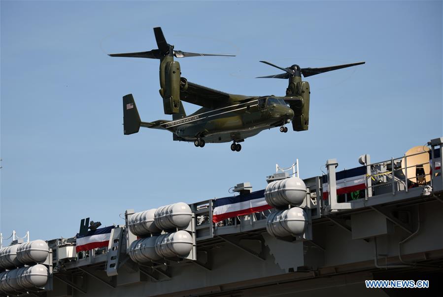 U.S.-NORFOLK-AIRCRAFT CARRIER GERALD R. FORD