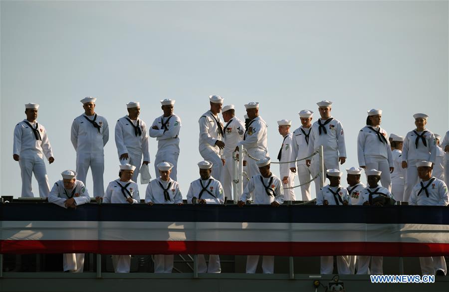U.S.-NORFOLK-AIRCRAFT CARRIER GERALD R. FORD