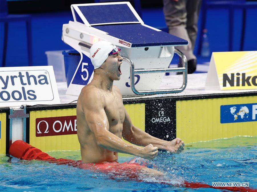 (SP)HUNGARY-BUDAPEST-FINA WORLD CHAMPIONSHIPS-SWIMMING-MEN 400M FREESTYLE FINAL