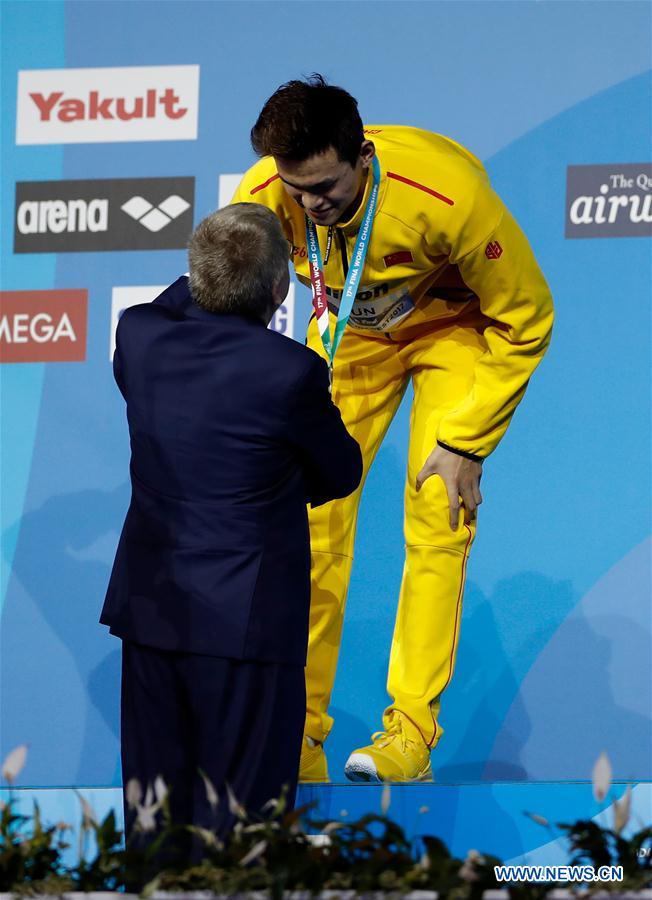 (SP)HUNGARY-BUDAPEST-FINA WORLD CHAMPIONSHIPS-SWIMMING-DAY 1