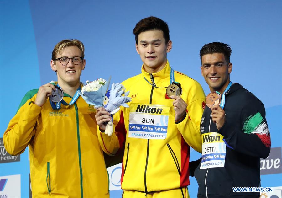 (SP)HUNGARY-BUDAPEST-FINA WORLD CHAMPIONSHIPS-SWIMMING-DAY 1