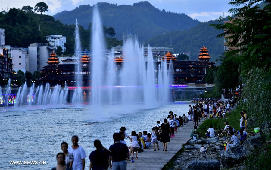 #CHINA-HUBEI-SUMMER NIGHT VIEW (CN)