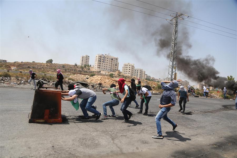 RAMALLAH-PROTEST-CLASHES