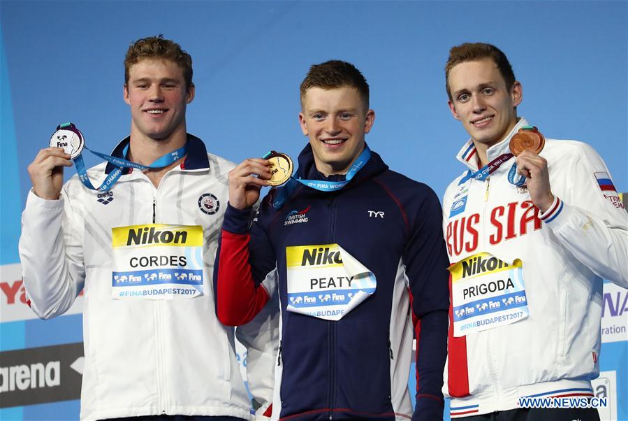 (SP)HUNGARY-BUDAPEST-FINA WORLD CHAMPIONSHIPS-SWIMMING-DAY 2