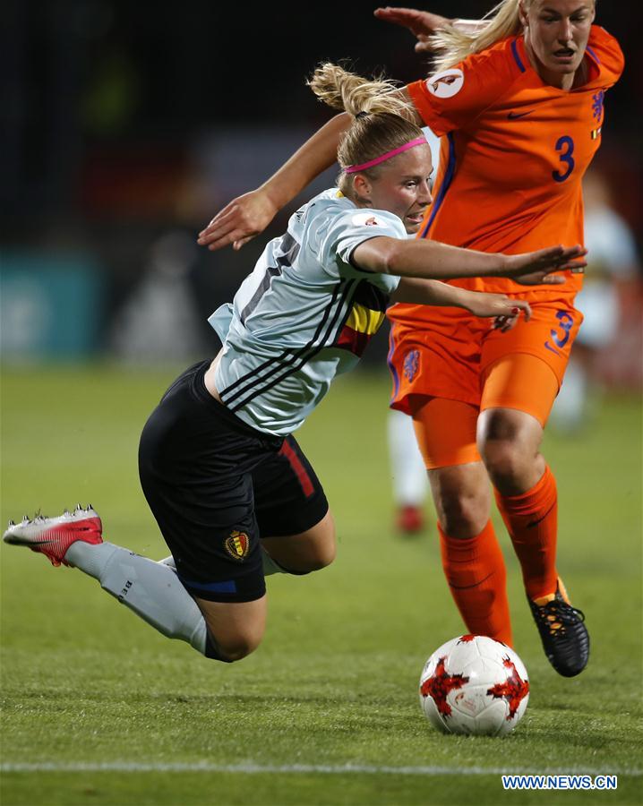 (SP)THE NETHERLANDS-TILBURG-SOCCER-UEFA-WOMEN'S EURO-NED VS BEL