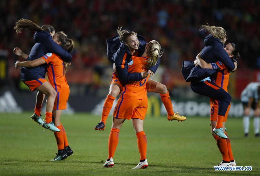 (SP)THE NETHERLANDS-TILBURG-SOCCER-UEFA-WOMEN'S EURO-NED VS BEL