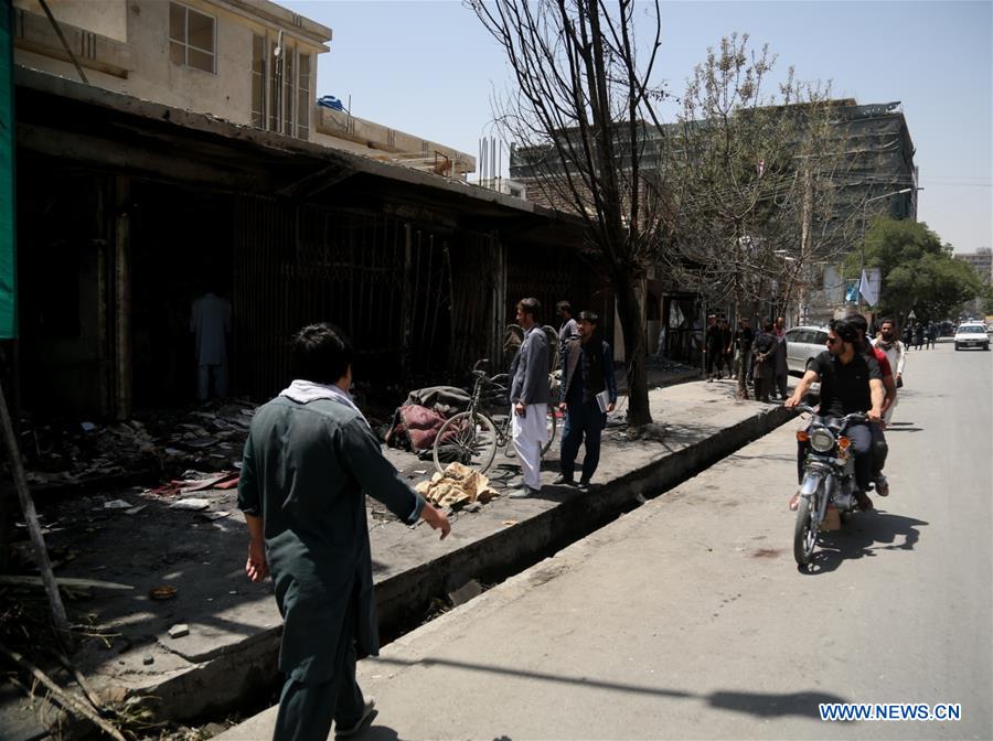 AFGHANISTAN-KABUL-ATTACK-AFTERMATH