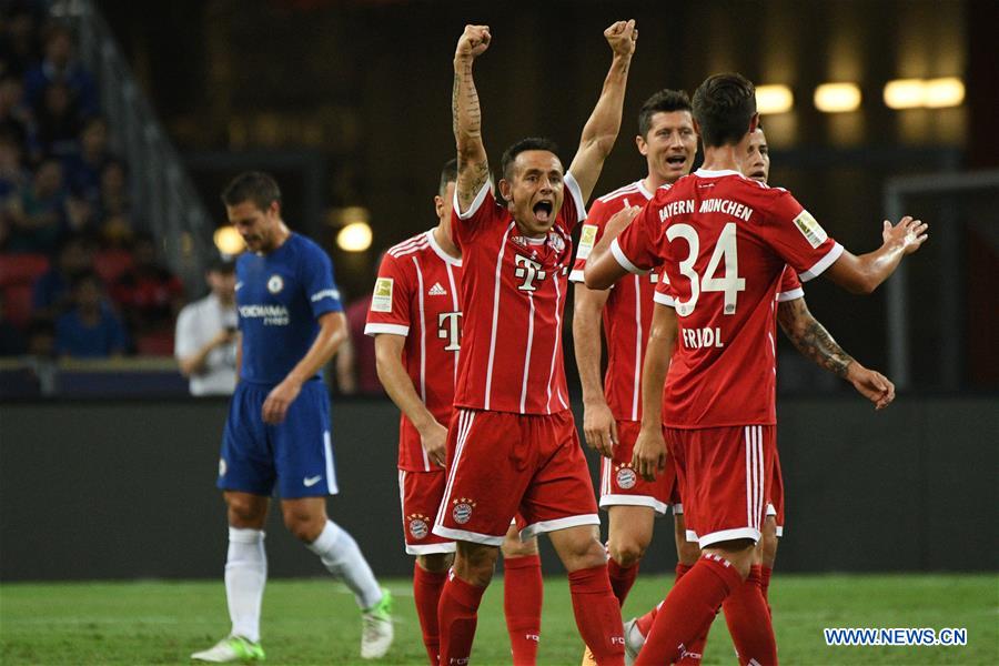 (SP)SINGAPORE-SOCCER-ICC-BAYERN MUNICH VS CHELSEA