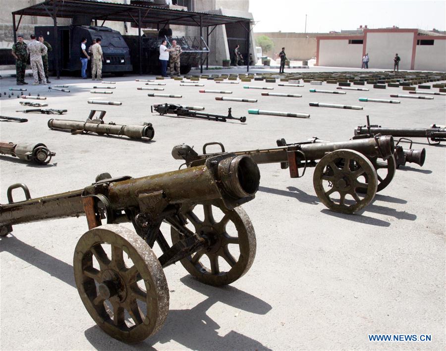 SYRIA-QALAMOUN REGION-WEAPONRY-CONFISCATION